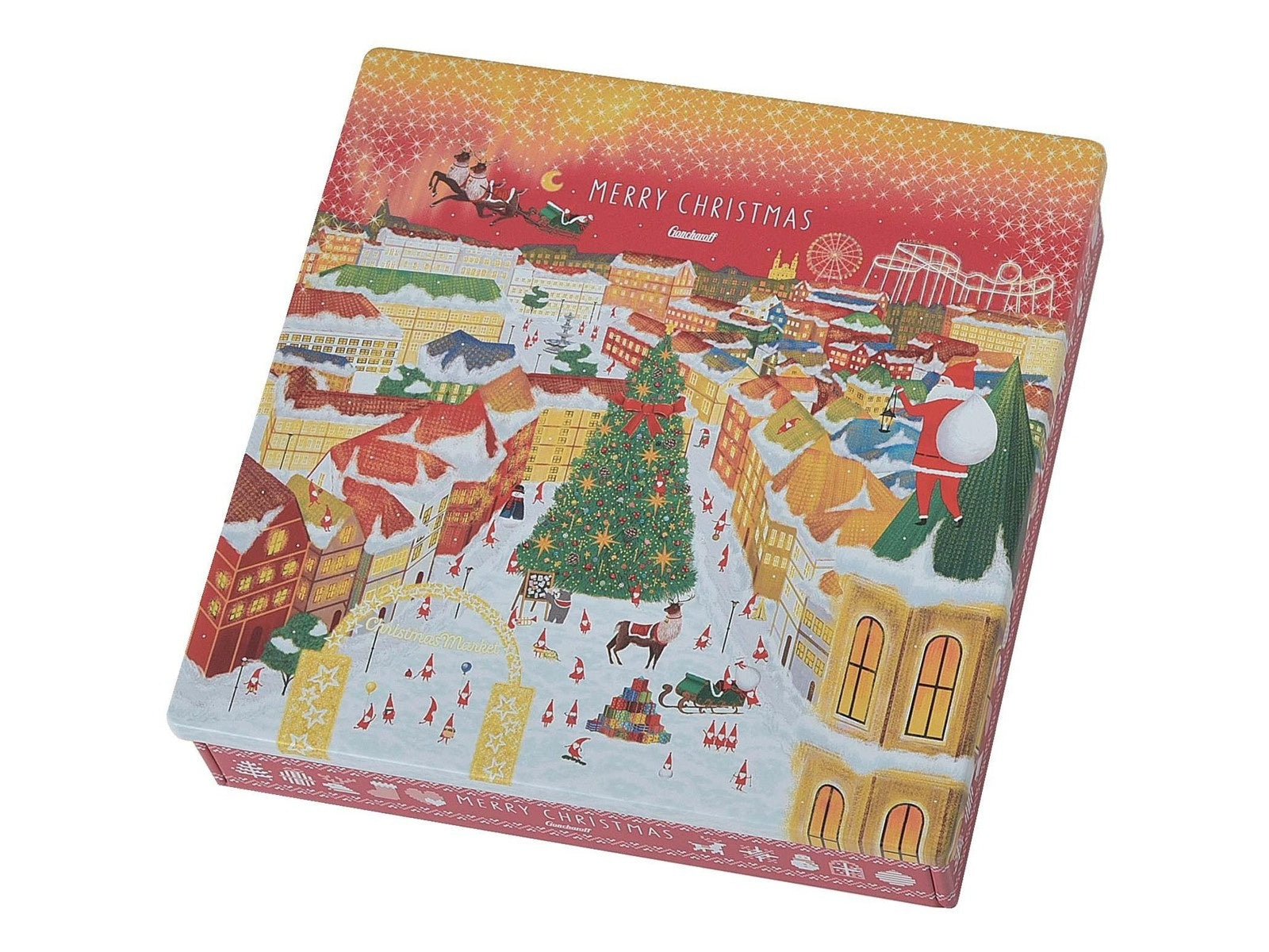 日本  Goncharoff圣诞节缤纷巧克力 11粒装 （赏味期限05/31/26Y）