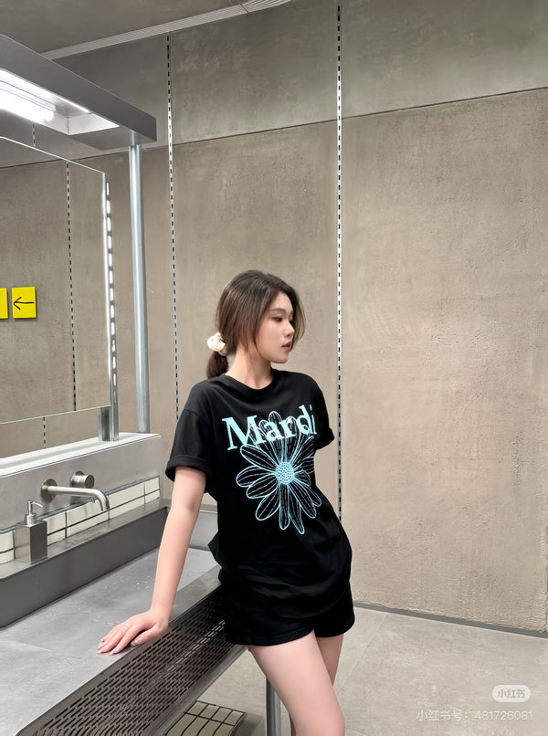 韩国 Mardi Mercredi 小雏菊 短袖T恤 均码