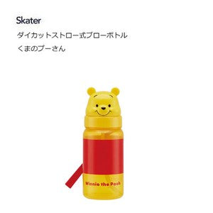 日本 skater 耐热树脂 小熊维尼 吸管杯 儿童水杯350ml