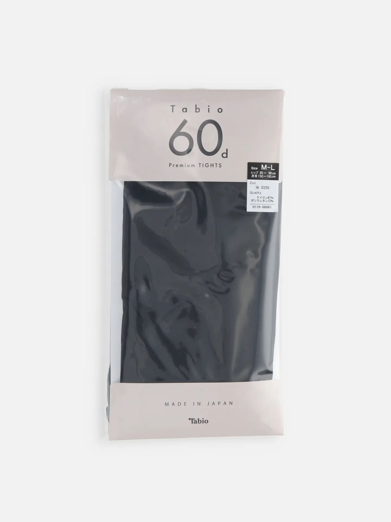 日本靴下屋Tabio 60D高级感纯色连裤袜 连裤 丝袜 多色选