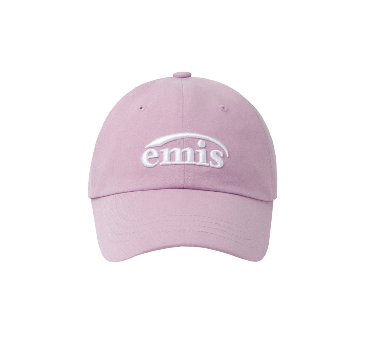 emis New Logo Ball Cap Dusty Pink 韩国 emis 新刺绣标棒球帽 雾霾粉（灰调粉紫）