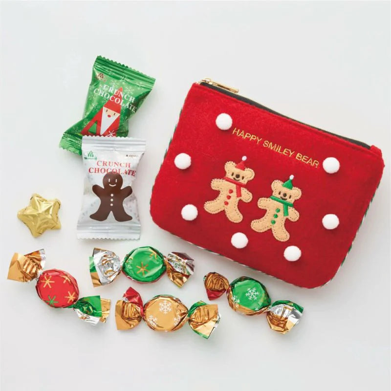 日本 Morozoff 圣诞节交换礼物 小熊圣诞礼物小包  内含7颗巧克力+饼干（赏味期限05.27.26y）