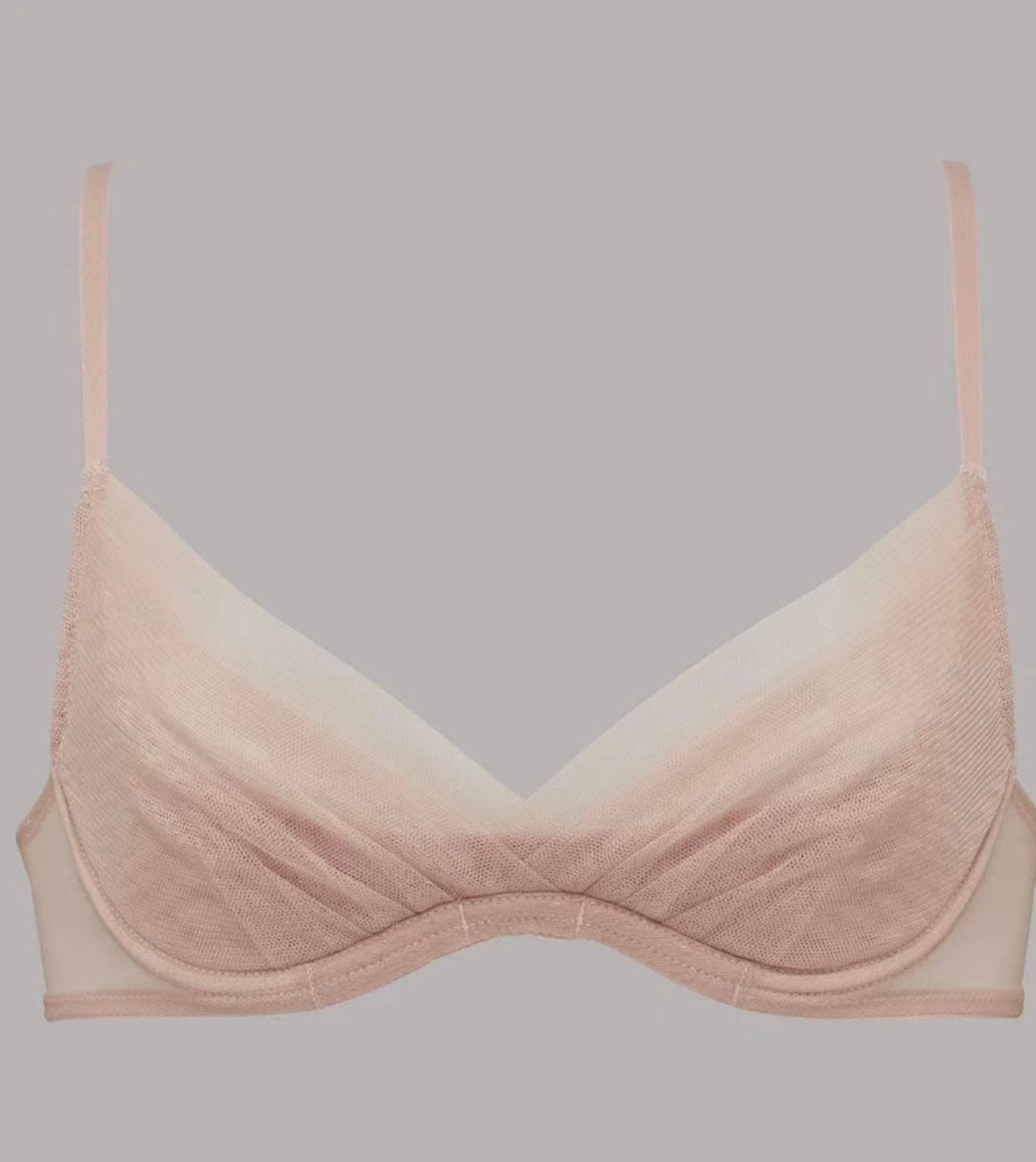 日本华歌尔 wacoal YUE系列 轻薄纱款（现货只有藕粉色啦）