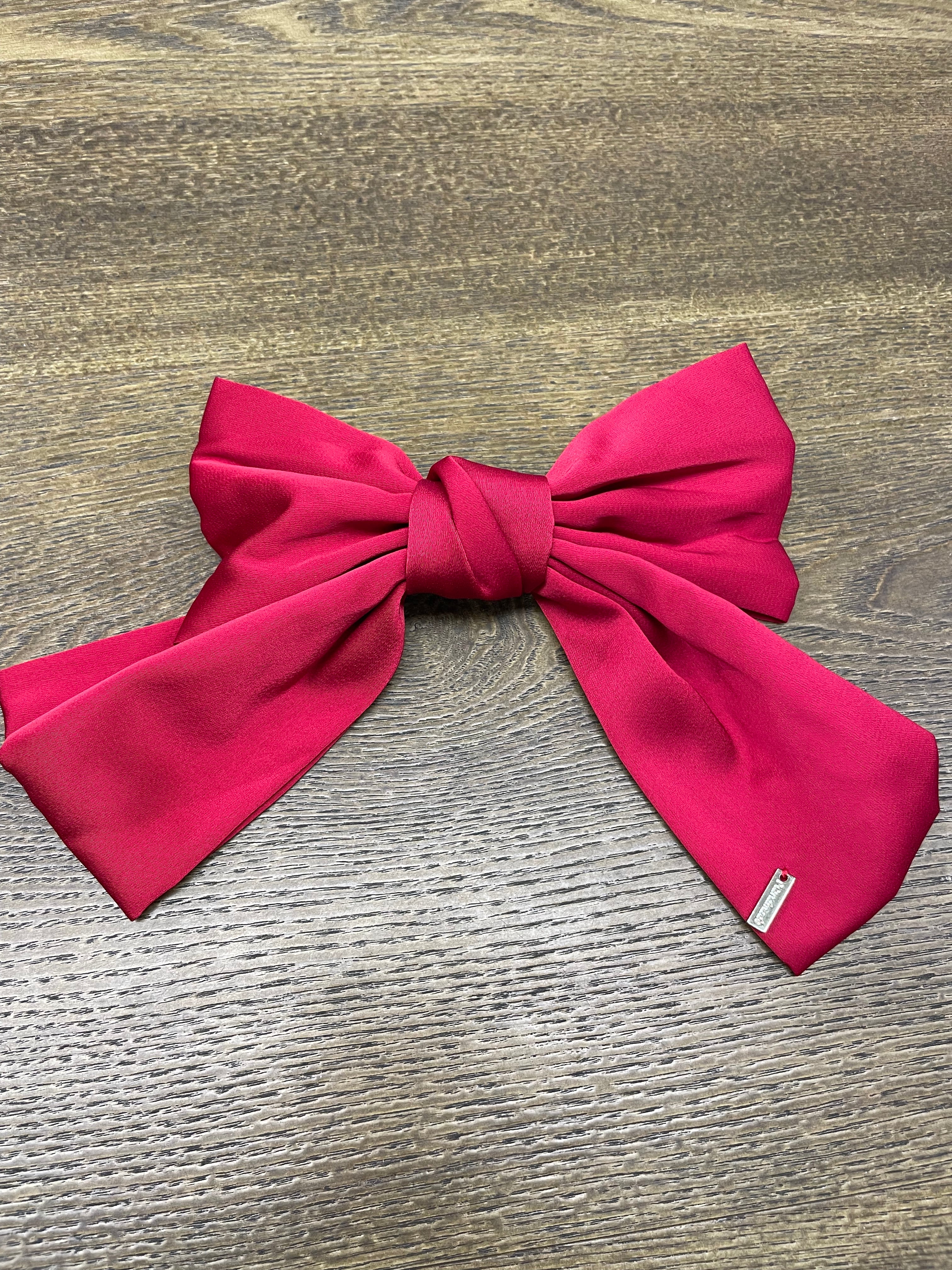 【Riko‘s Fashion accessories】黑色 大蝴蝶结 发夹