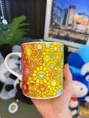 村上隆Takashi Murakami 满花 太阳花陶瓷杯