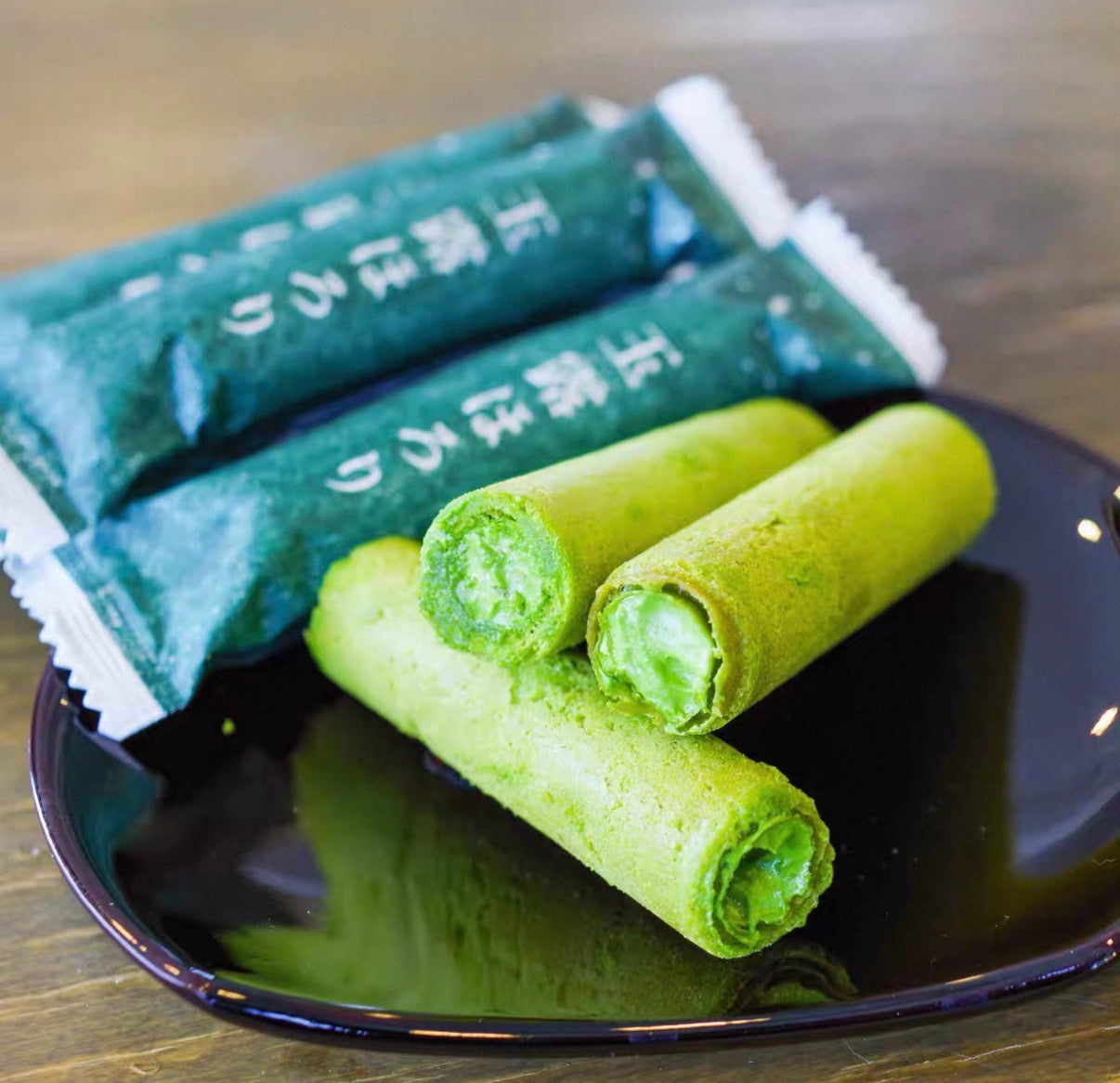 日本 山政小山园蛋卷 玉露抹茶卷 13枚入（赏味期限：07/03/26y）