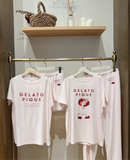 gelato pique  25夏季新品甜美小清新冰淇淋莫代尔印花睡衣女家居服套装