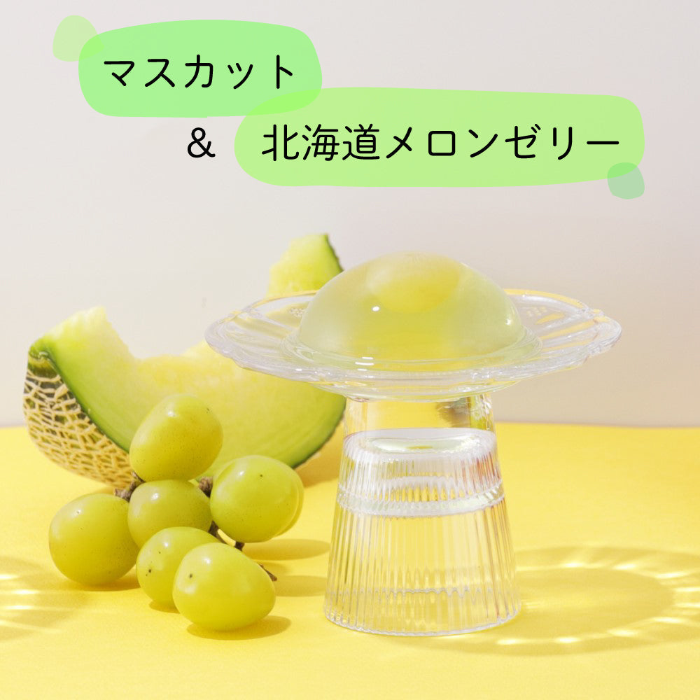 ISHIYA Gelée Nord Fruit Jelly 白色恋人 夏季水果味果冻 4pcs （赏味期限：09/19/2026）