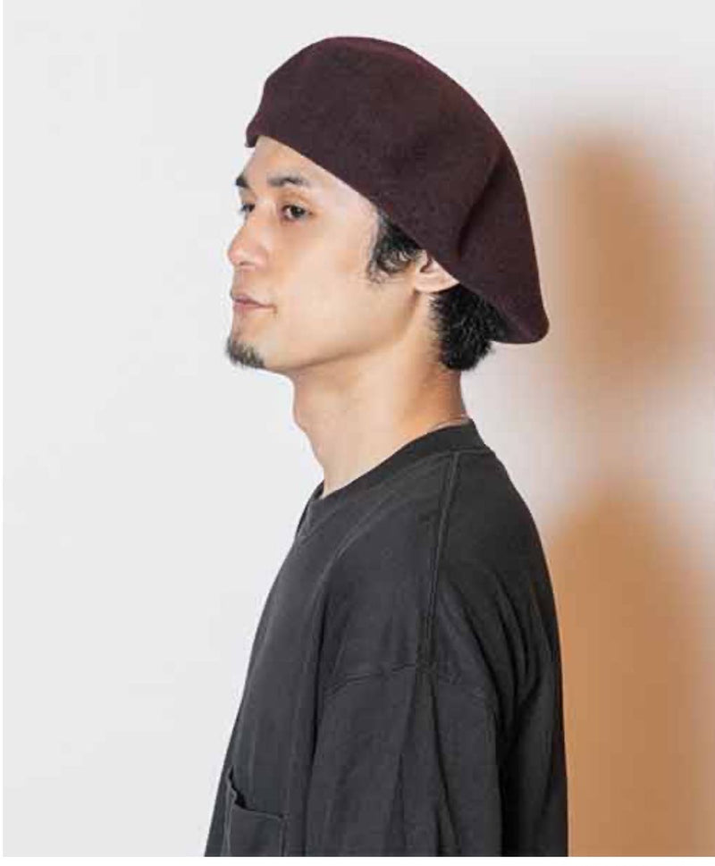 日本CA4LA设计感贝雷帽 2色可选 100%毛 日本制