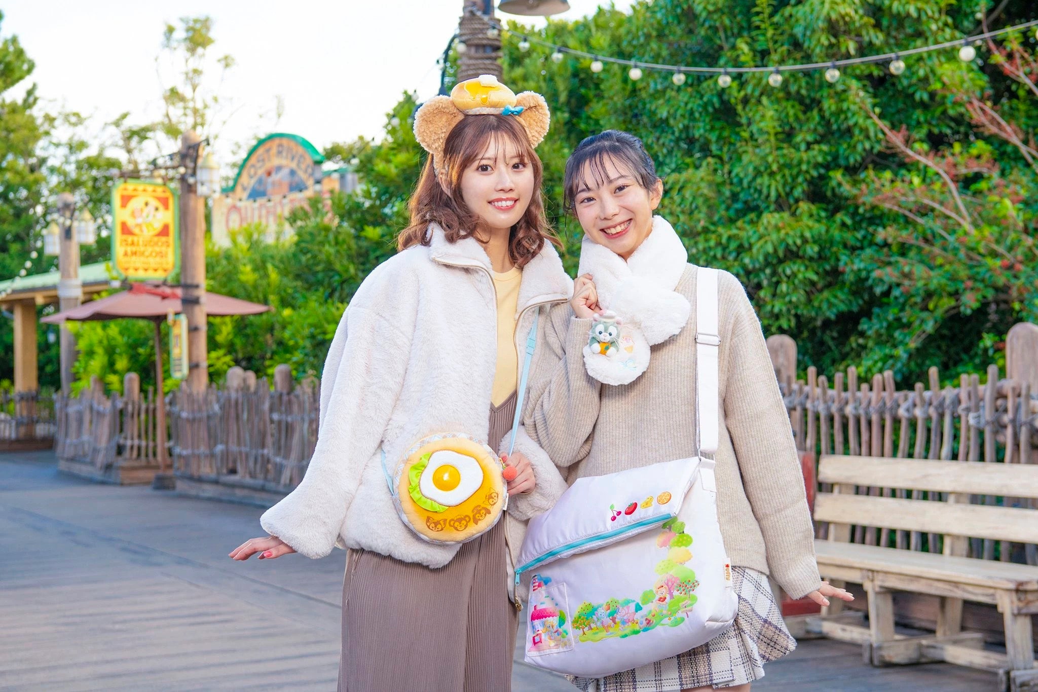 Tokyo Disney 东京迪斯尼2025奇妙厨房系列煎蛋斜挎包