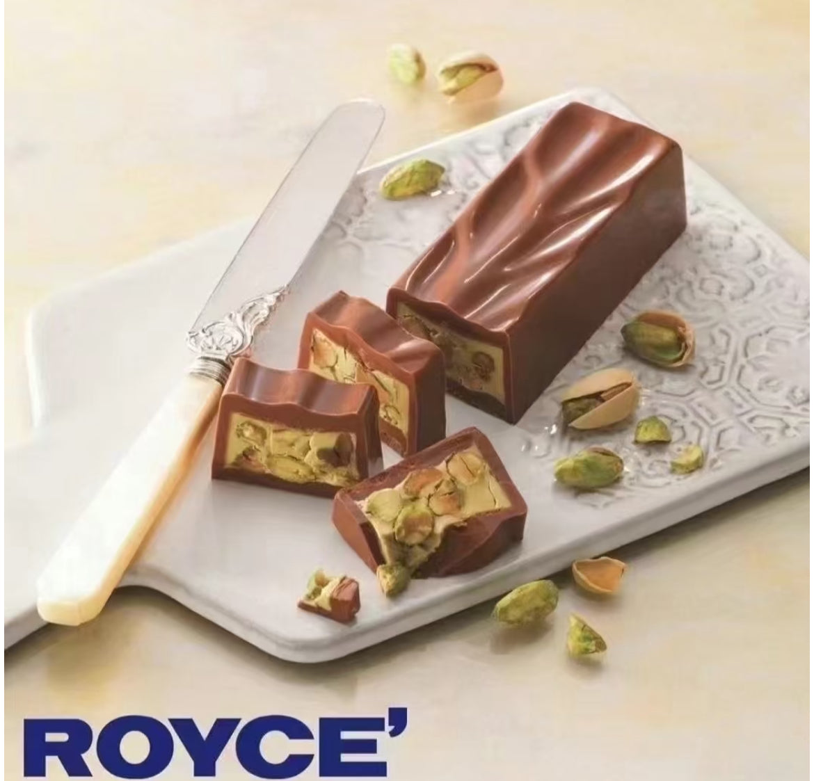 日本 Royce 开心果巧克力棒 超人气伴手礼（赏味期限04.01.26y）