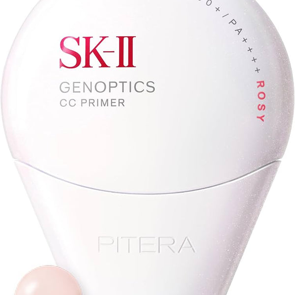 SK-II GenOptics CC Primer Rosy 日本本土版SK-II 光感焕白焕采钻白CC