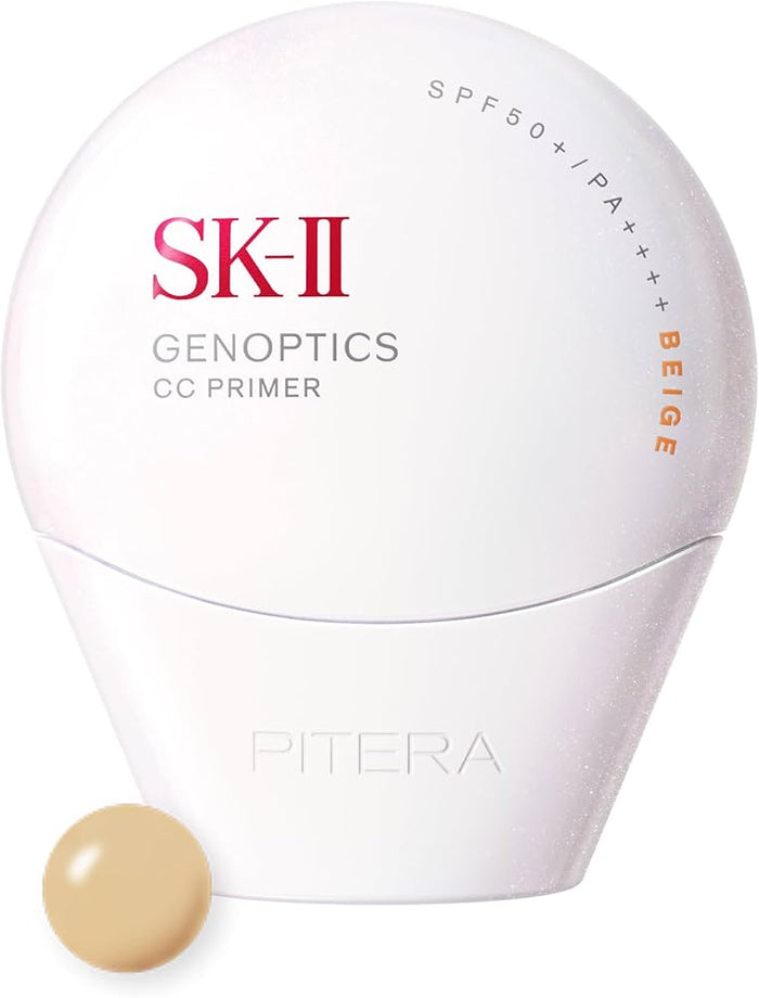 SK-II GenOptics CC Primer Rosy 日本本土版SK-II 光感焕白焕采钻白CC