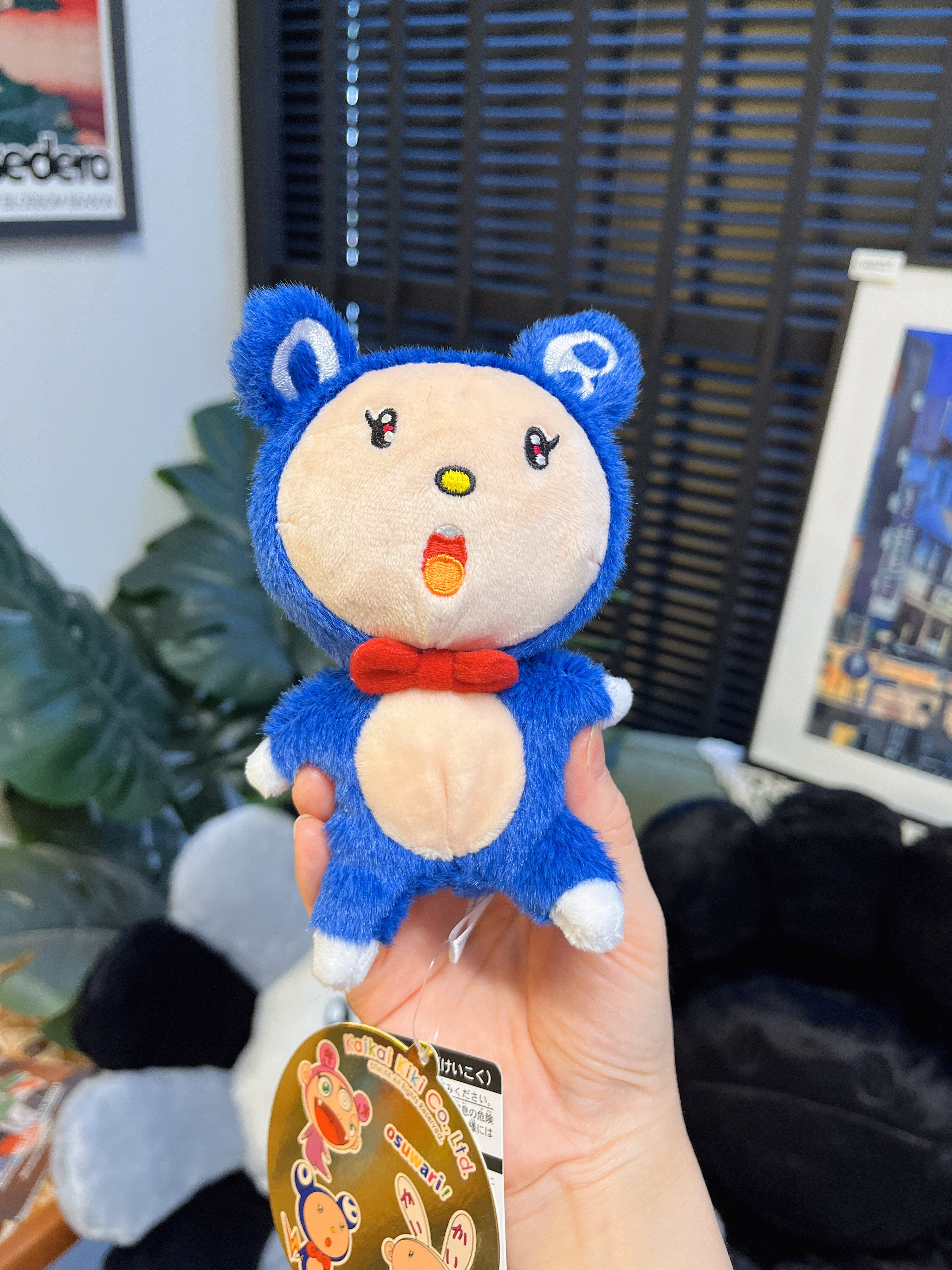 くまさんのぬいぐるみ村上隆 村上隆Takashi Murakami DOB 熊猫玩偶坐姿玩偶