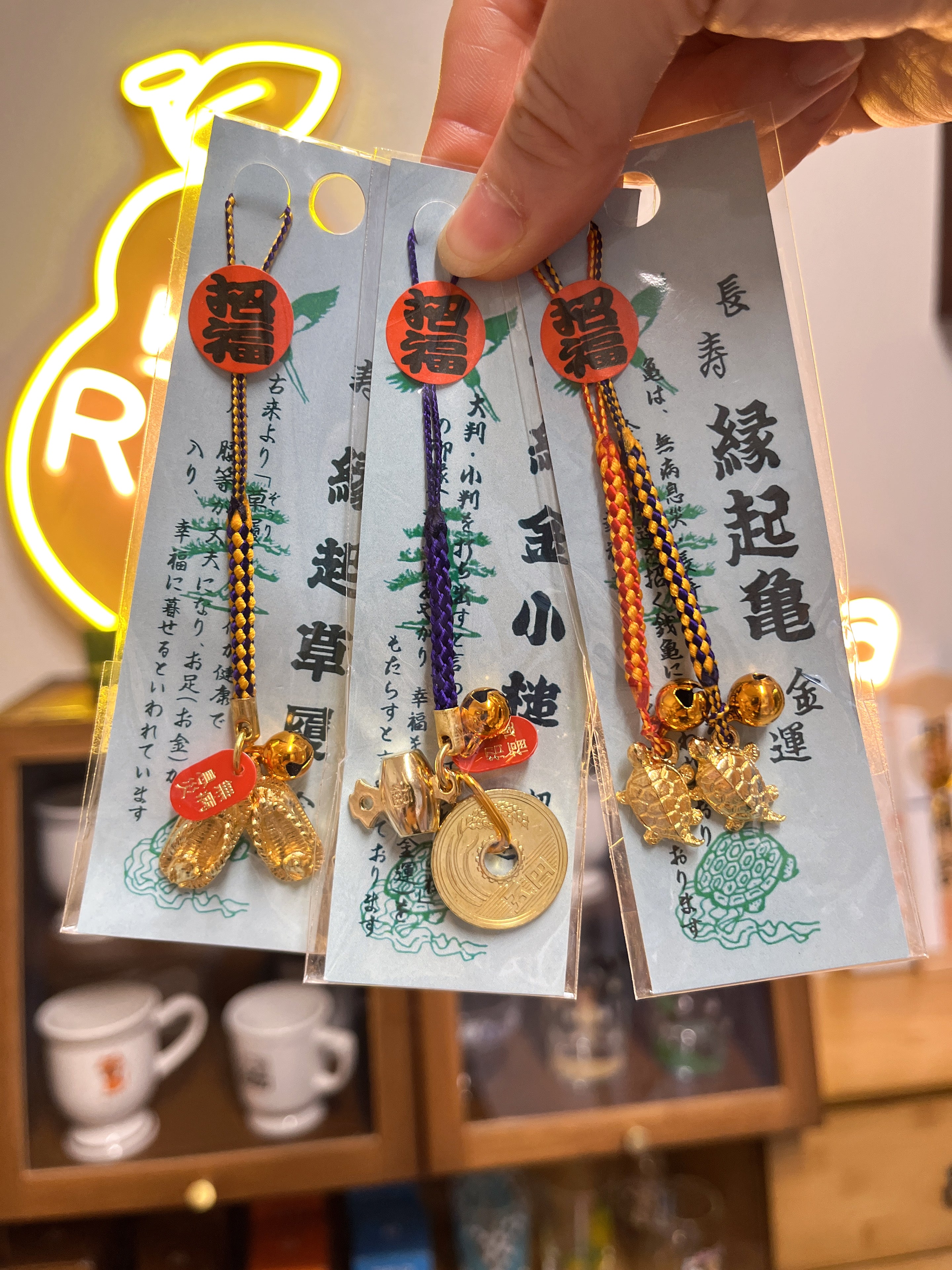 东京浅草寺 招福长寿金运挂件