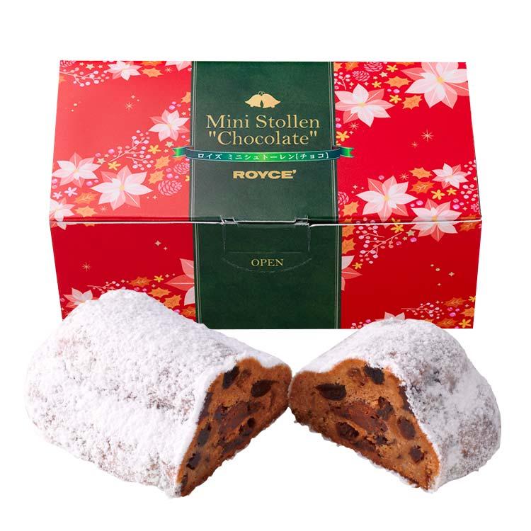 日本 Royce 圣诞面包 巧克力葡萄干坚果水果夹心 1个装（赏味期限12/07/25y）