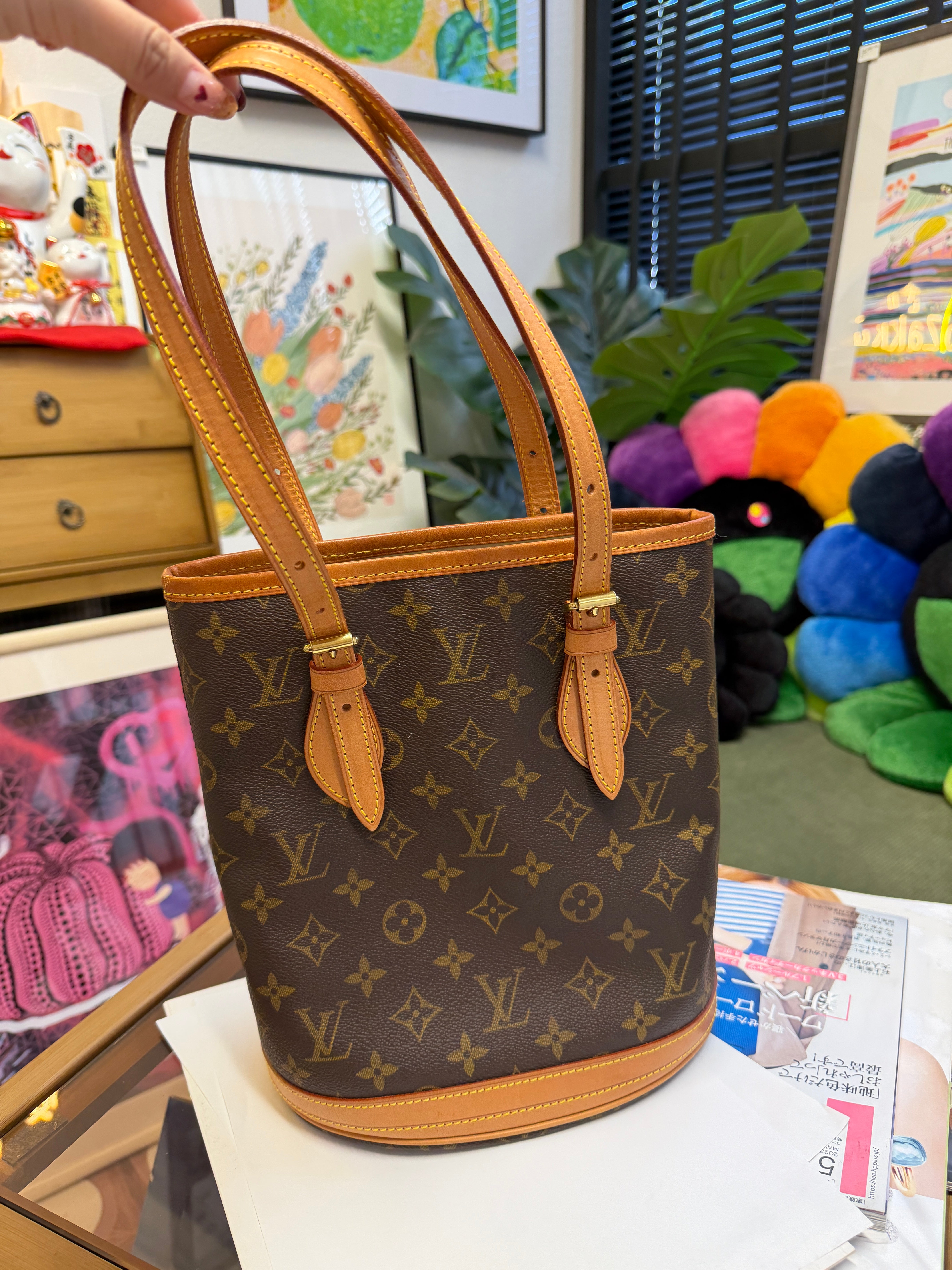 Louis Vuitton - RARE Vintage Louis Vuitton 1980's Bucket Bag