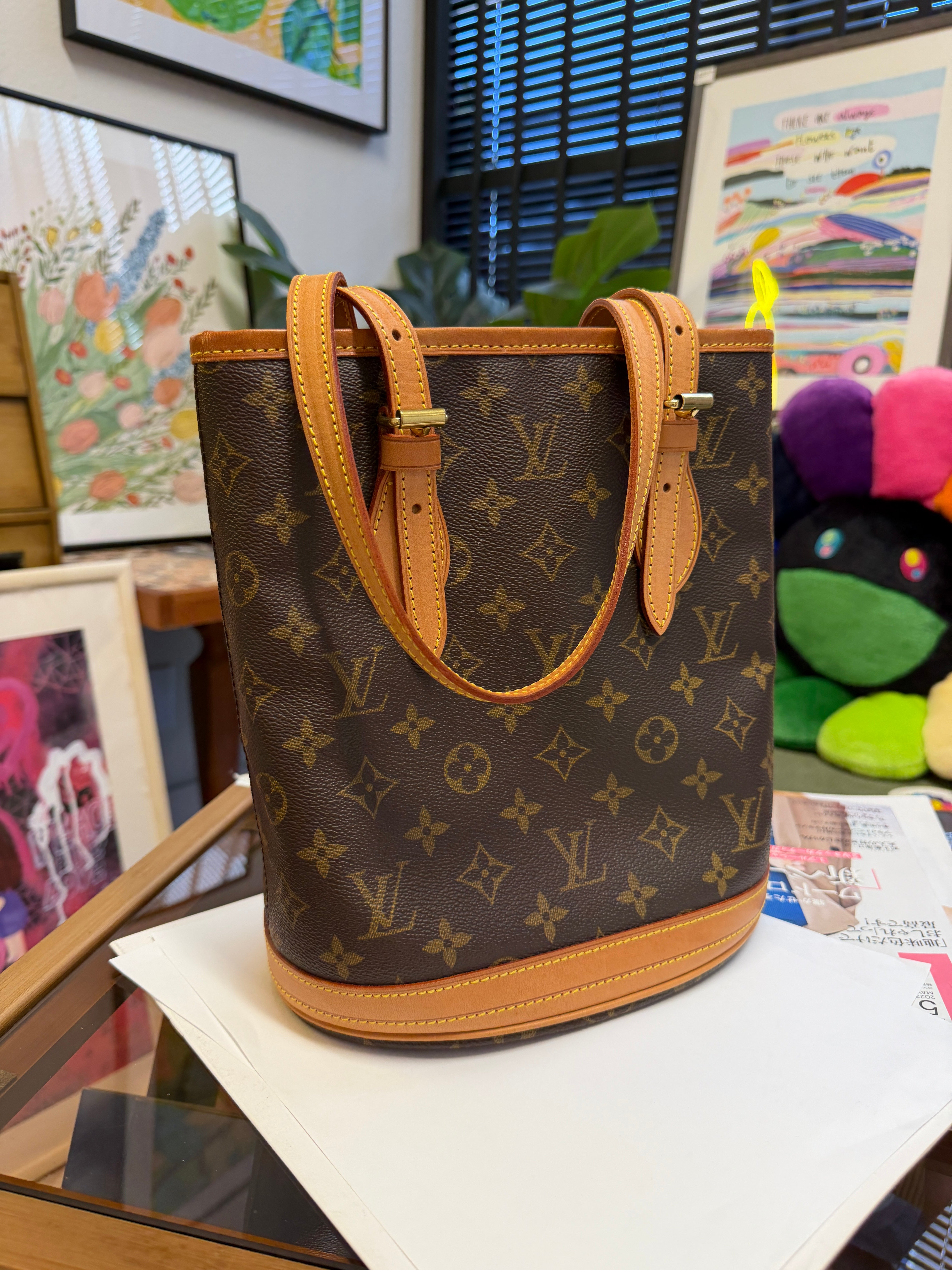 Louis Vuitton - RARE Vintage Louis Vuitton 1980's Bucket Bag