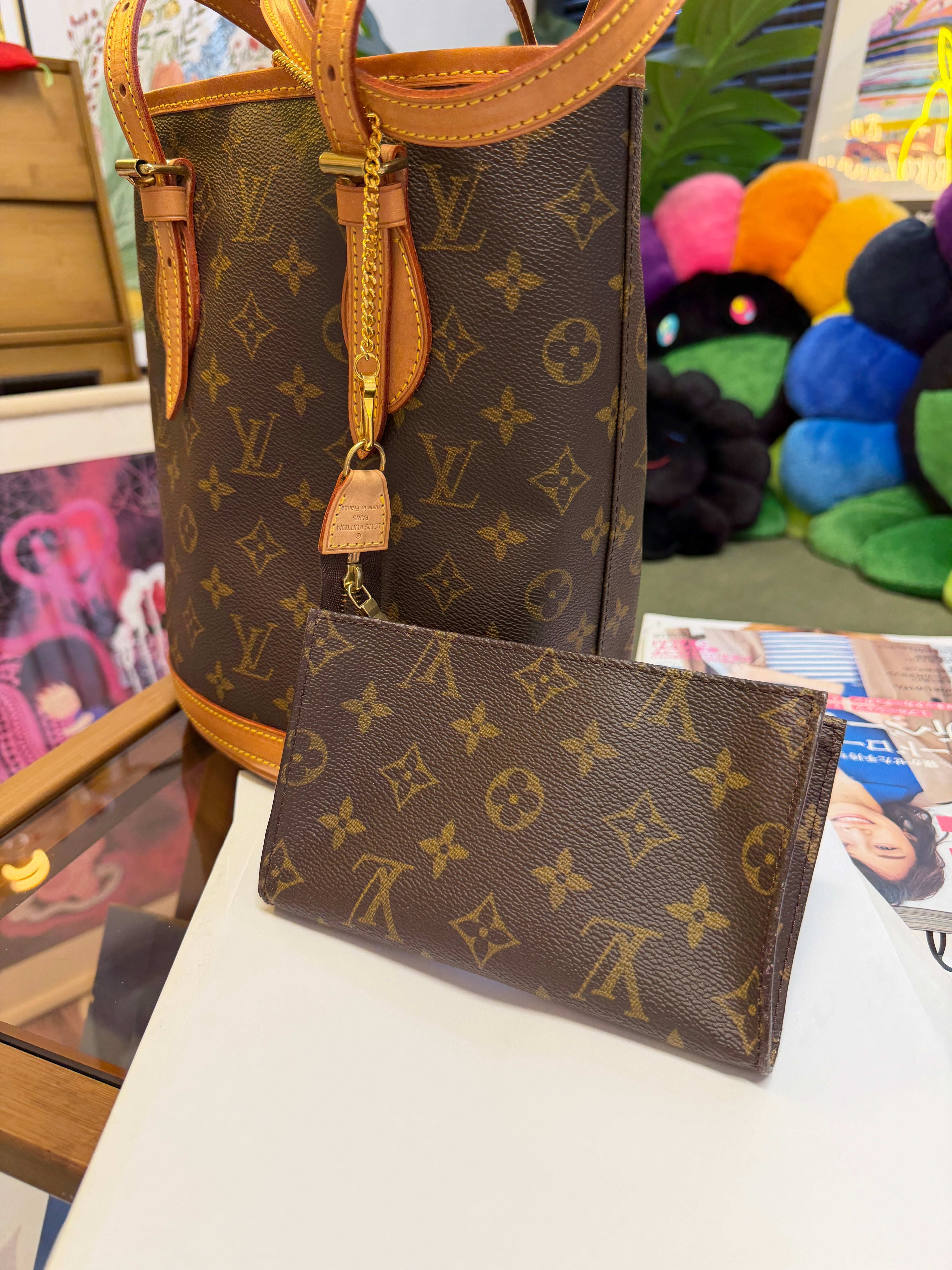 Louis Vuitton - RARE Vintage Louis Vuitton 1980's Bucket Bag