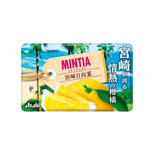 日本 朝日MINTA超薄卡式便携清爽感糖果 多口味可选50粒/7g