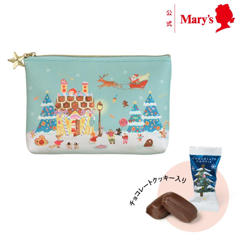 日本Mary's 圣诞限定巧克力+蓝色圣诞小包 7粒装（赏味期限06/04/26Y）