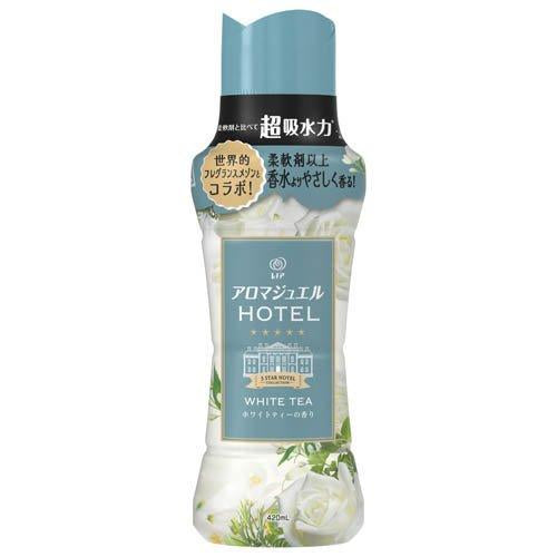 日本P&G 宝洁 Lenor 衣物柔顺香水留香珠  白茶香 420ml