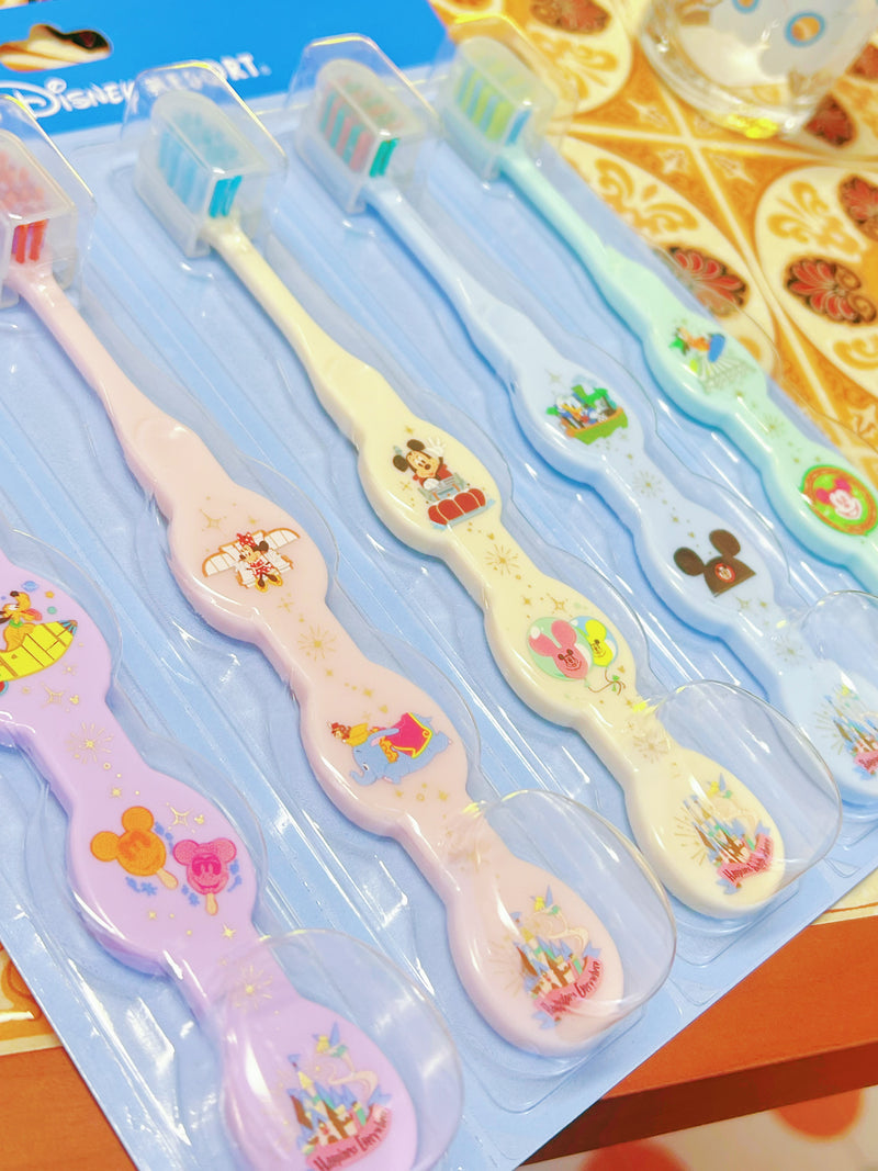 Tokyo Disney 东京迪斯尼限定 儿童牙刷5枚入 适合6岁+