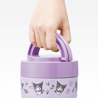 SKATER X SANRIO 库洛米抗菌真空双层保温便当盒 可折叠手柄 540ml