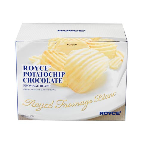 日本 Royce 巧克力薯片 白巧味 190g