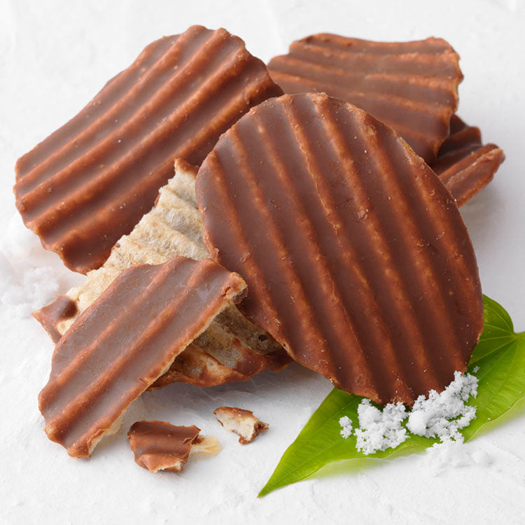 日本 Royce 巧克力薯片 石垣岛盐味 190g