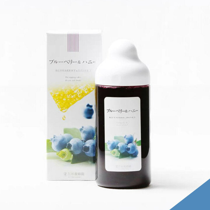 日本SUGI BEE GARDEN杉养蜂园 果汁蜂蜜水果冲饮 蓝莓味 500g（赏味期限：05/22/2026）