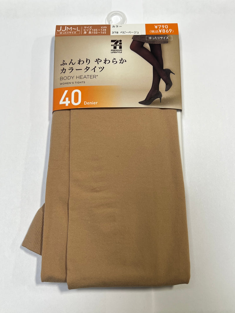 日本Atsugi厚木 40D保暖连裤袜  M-L 适合150cm-165cm 高弹力