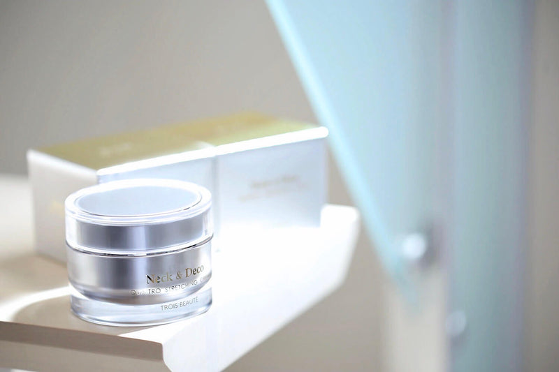 日本院线品牌Trois Beauté Neck&Deco Quattro Stretching Cream 颈部与