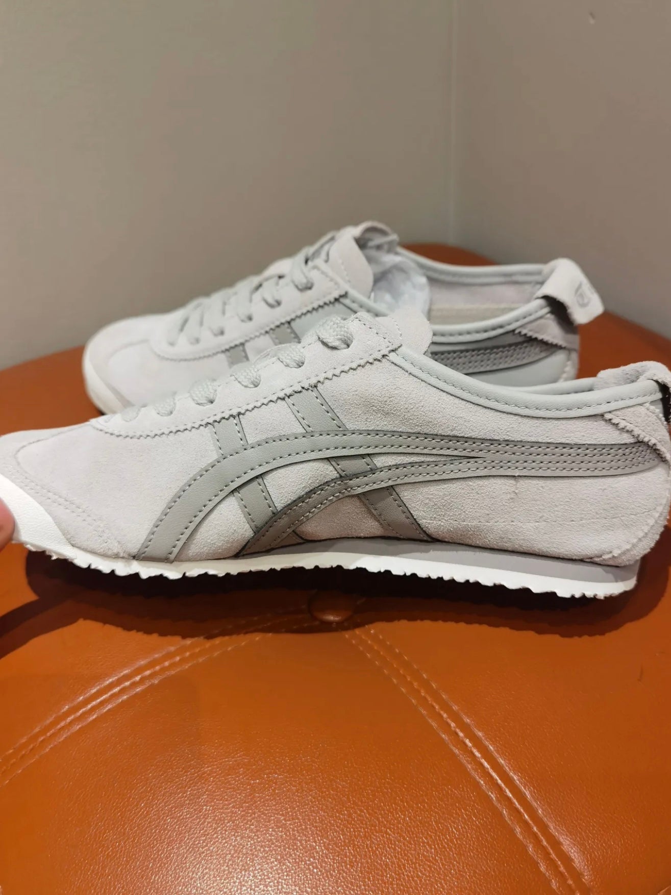 Tiger鬼冢虎 MEXICO 66 按脚长选尺码【材质：牛皮革+牛剖皮革】