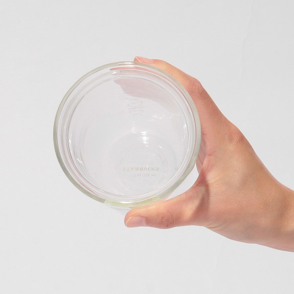 日本星巴克 2026情人节限定 双层耐热透明玻璃杯 355ml