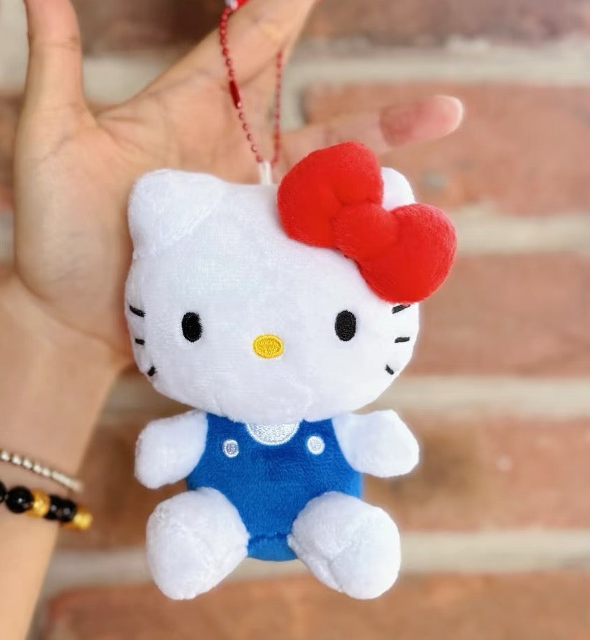 【Pre-order item】日本 SANRIO 三丽鸥 NIC kitty挂件 蓝色 链条 权志龙同款