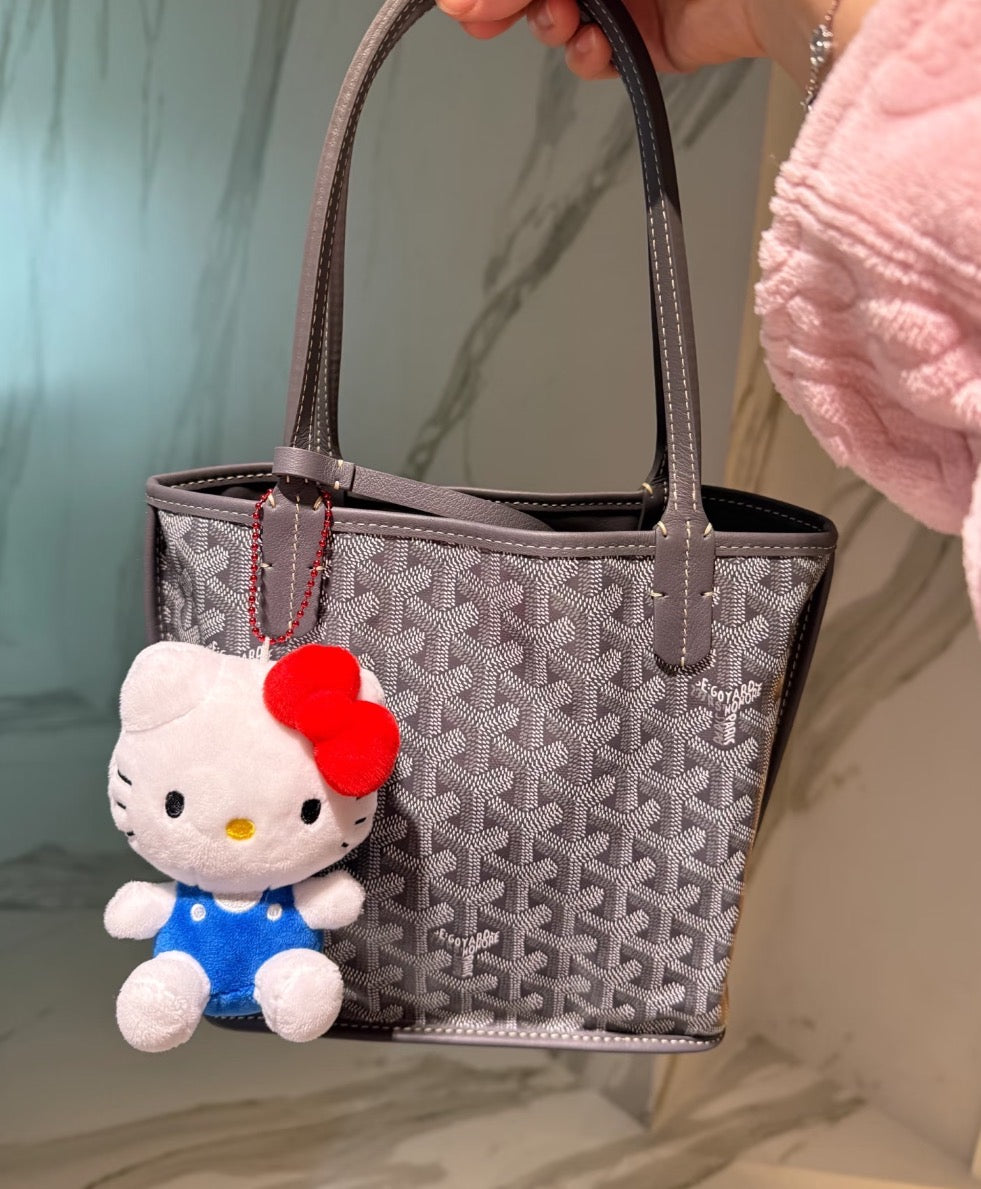 【Pre-order item】日本 SANRIO 三丽鸥 NIC kitty挂件 蓝色 链条 权志龙同款