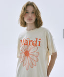 韩国 MARDI MERCREDI 小雏菊印花短袖T恤 奶油色搭配橘色印花雏菊 均码