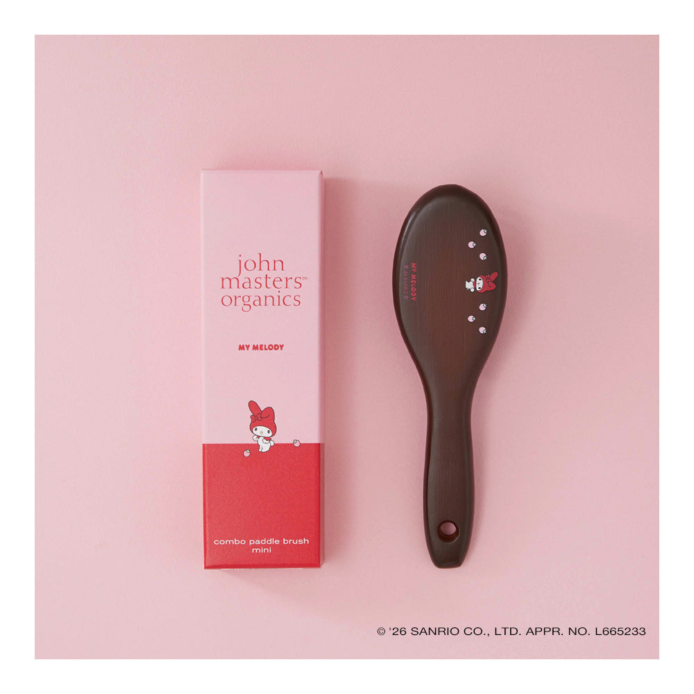 My Melody x John Masters Organics Combo Paddle Brush Limited Edition 约翰大师 x 美乐蒂联名限定气垫梳 2 size