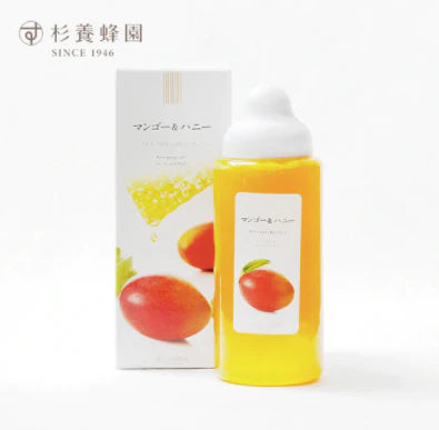 日本SUGI BEE GARDEN杉养蜂园 果汁蜂蜜水果冲饮 芒果味 500g（保质期2025.01.09）