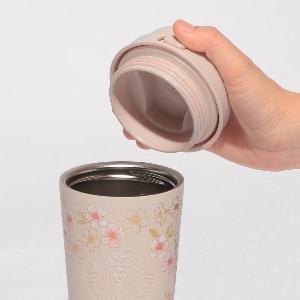日本星巴克2026樱花限定第一弹樱花TOGO保温杯473ml