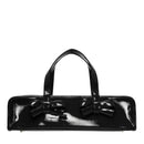 COMME des GARÇONS 川久保玲  CDG GIRL 蝴蝶结包 黑色漆皮单肩法棍包
