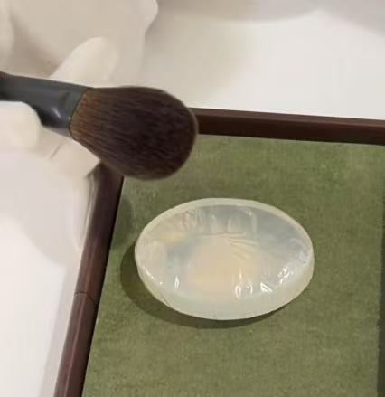 白凤堂 Hakuhodo  透明石碱 透明皂化妆刷清洁皂 80g