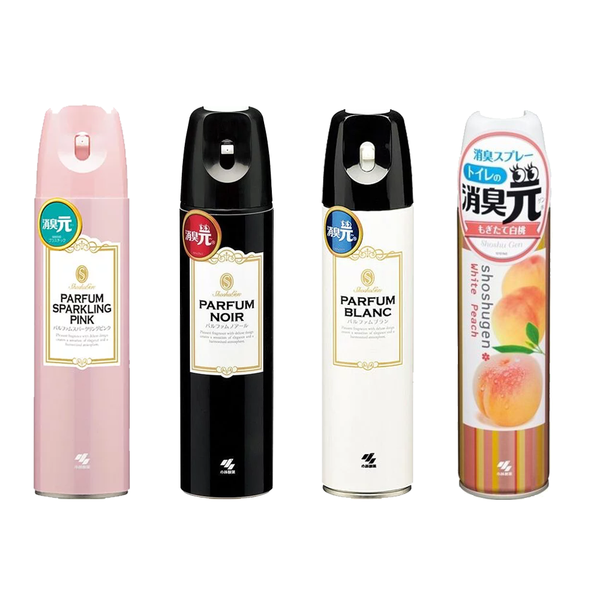 日本KOBAYASHI小林制药 消臭元 厕所 洗手间用除臭芳香剂喷雾 四种香味 280ml