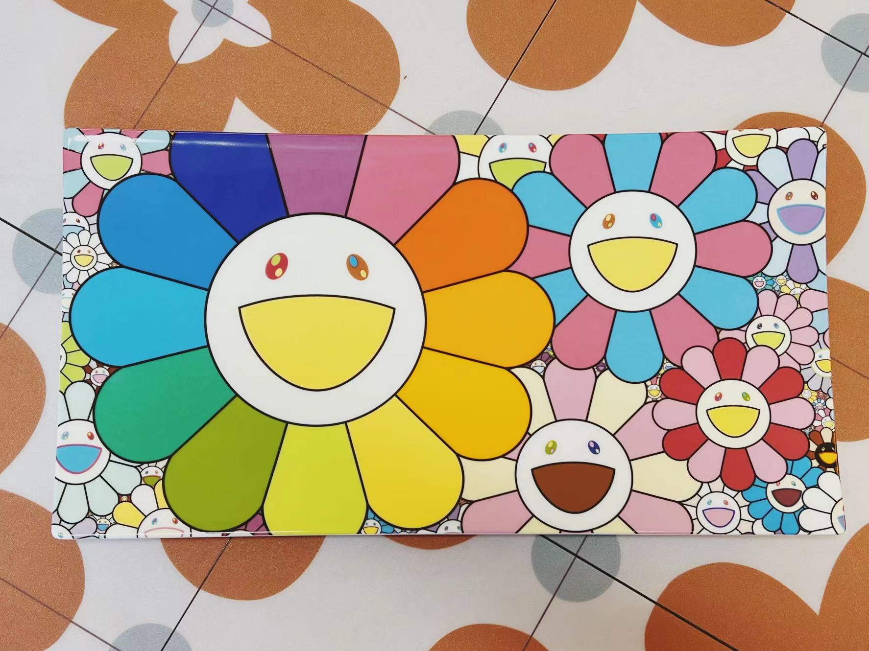 【Fragile,Store Pick Up Only】村上隆Takashi Murakami  盘子 长38cm*宽21cm
