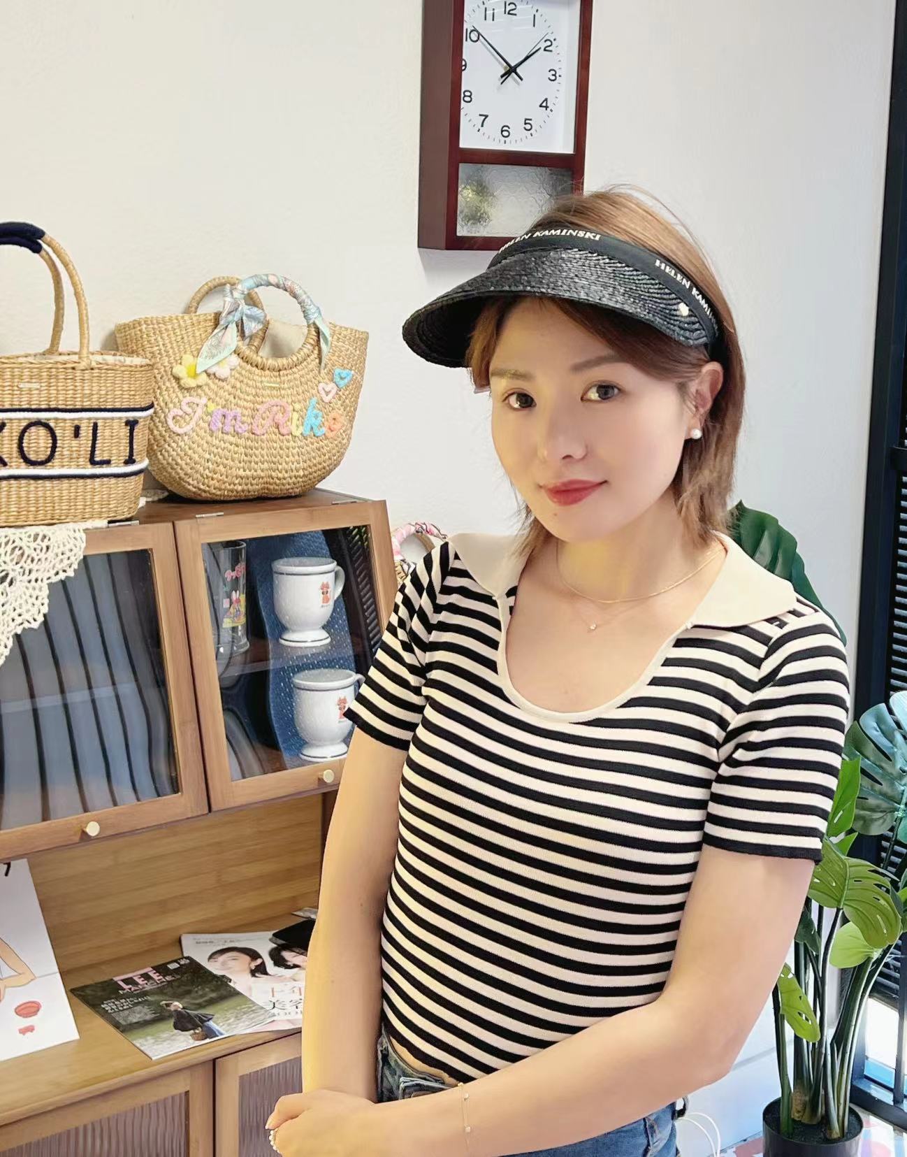 日本 HELEN KAMINSKI新款UPF50+防晒帽空顶草帽