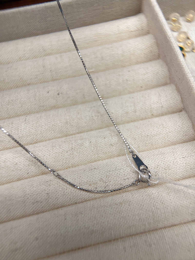 #RZ211， pt850/900 d0.81ct 40cm钻石圆圈吊坠项链