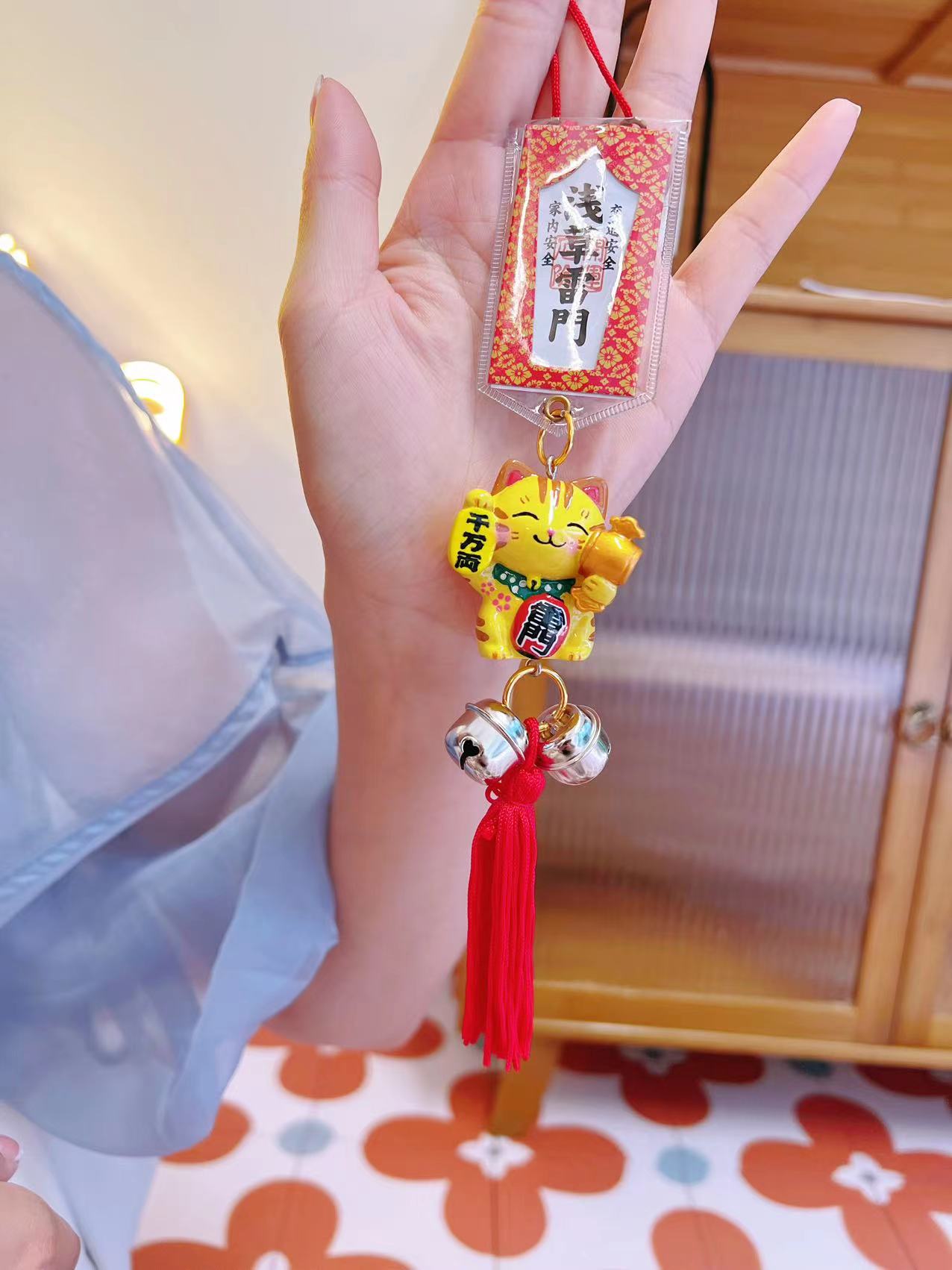 东京浅草寺 交通安全 车挂件