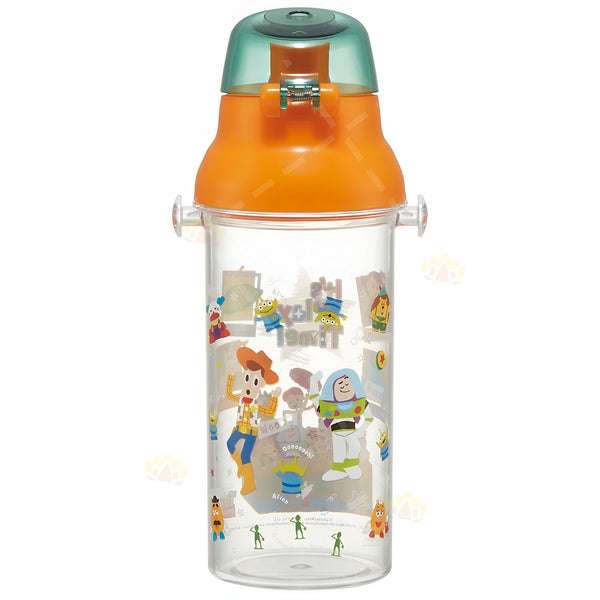 日本 Skater Toy Story  轻便型直饮杯 儿童 抗菌直饮水瓶 透明水壶 480ml