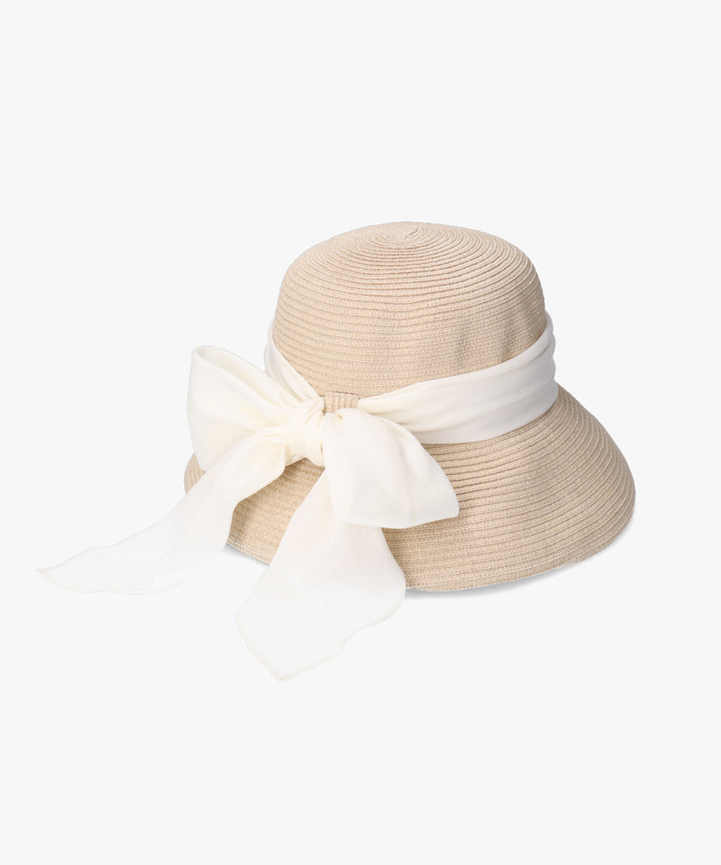 日本Override Chapeau d ‘   可折叠防晒帽 夏日草帽 圆顶渔夫帽  头围可调节  帽高12cm 帽檐11cm